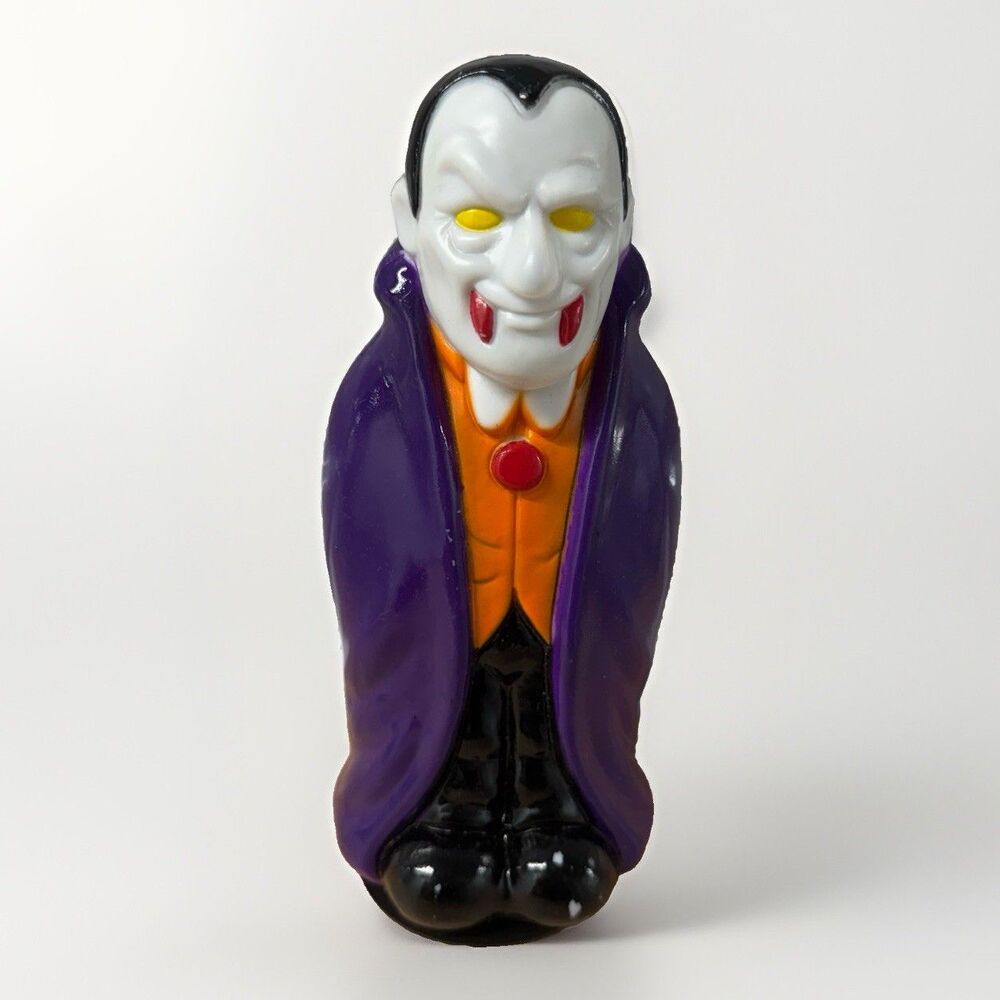 ⭐️1998 Halloween Blow Mold 9"⭐️Dracula Vampire Trendmasters⭐️No Light⭐️